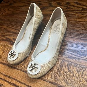 Raffia Tory Burch Wedges